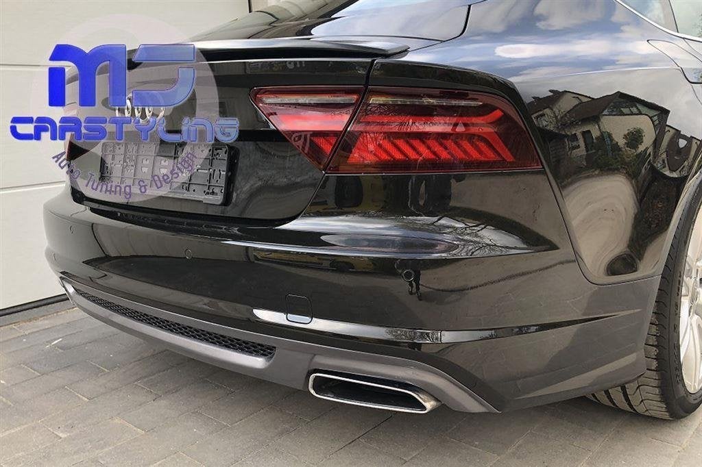 Audi A7 4G Facelift – Achterbumper diffuser [S-Line Look], Ophalen of Verzenden