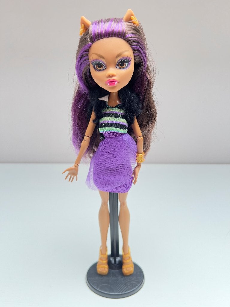 Monster High G1 Clawdeen Wolf – A Pack of Trouble – complète, Enlèvement ou Envoi, Comme neuf, Fashion Doll