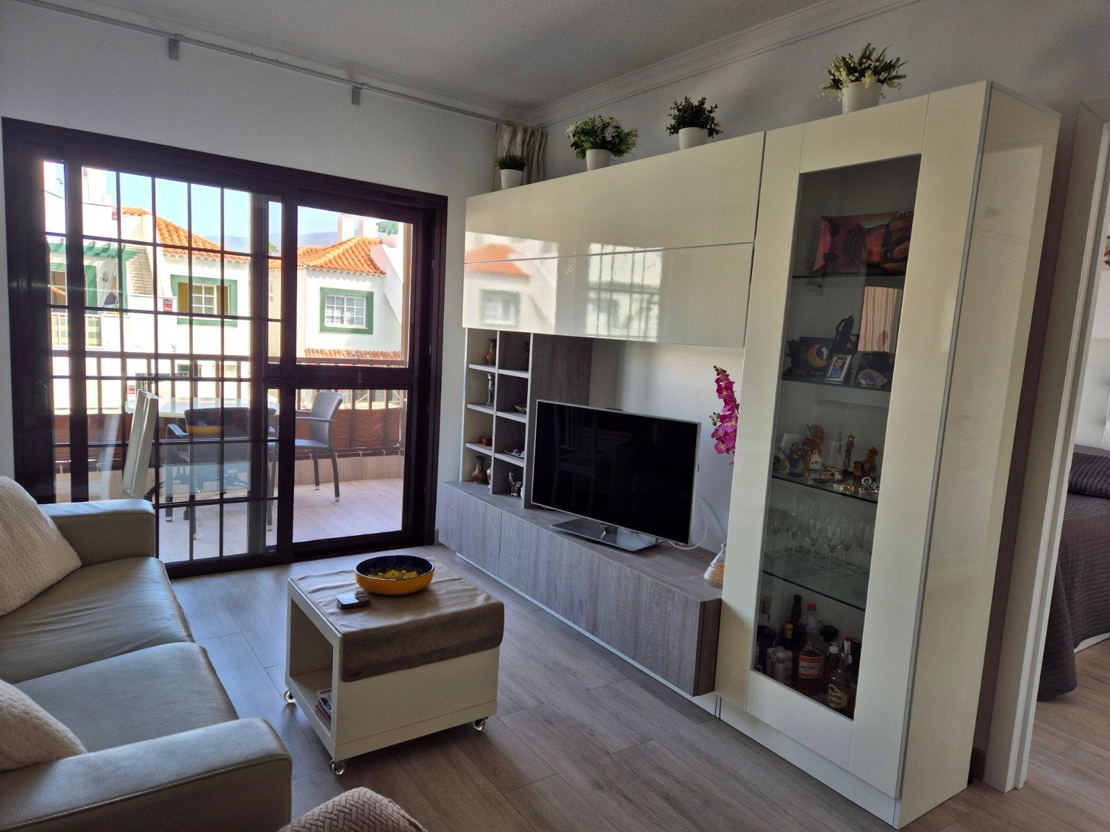 appartement te huur tenerife costa del silencio, Tv, Appartement