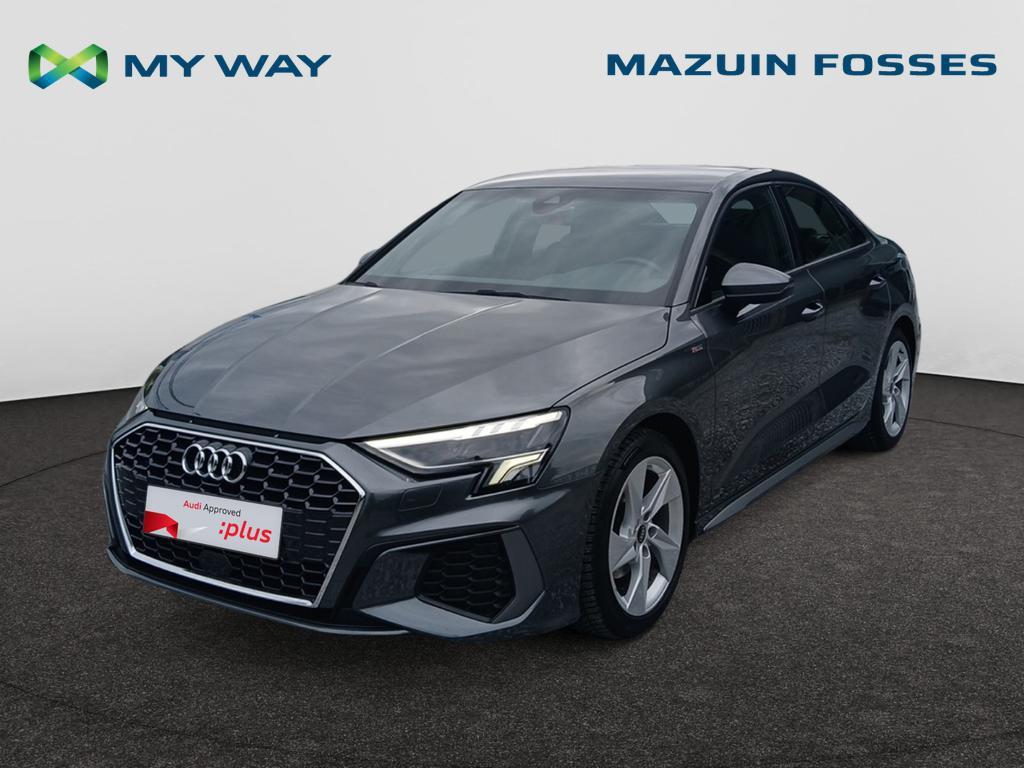 Audi A3 Sedan A3 30 TFSI Business Edition S line S tronic, Automaat, https://public.car-pass.be/vhr/3af8e9b0-52ba-48d1-aa82-b5b6e3c91431