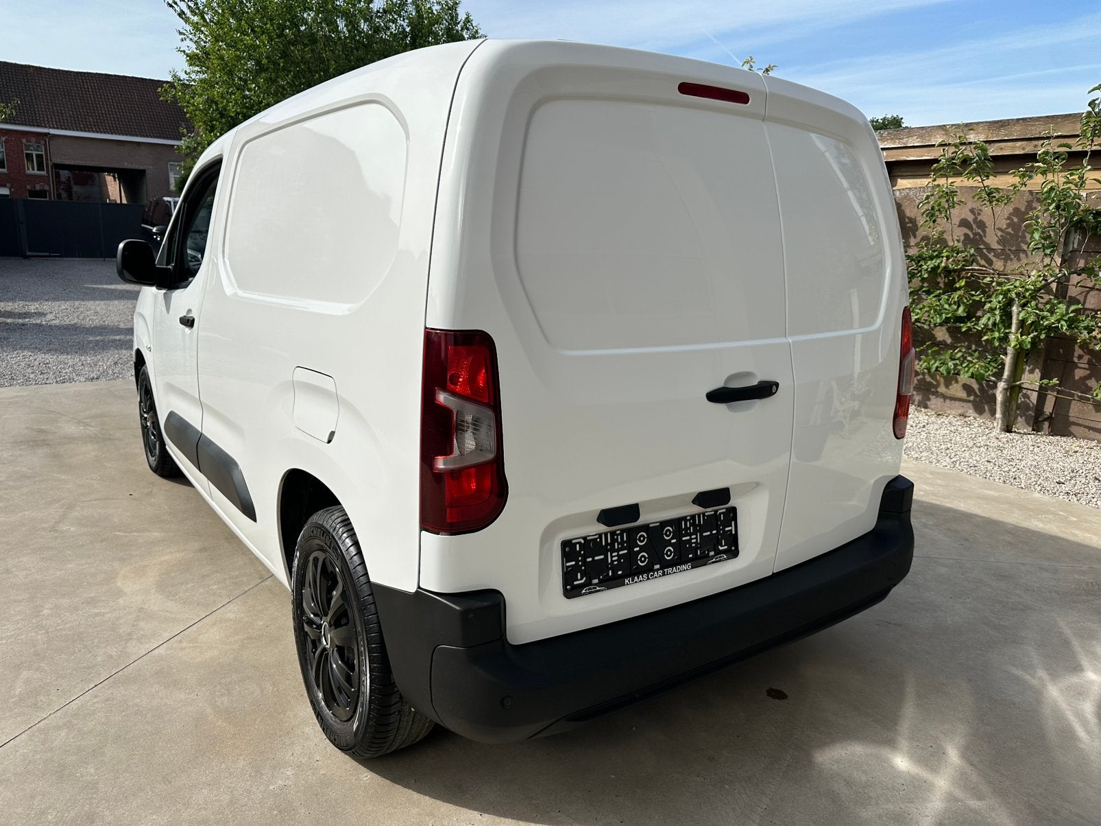Peugeot partner / lichte vracht / 55000km / btw wagen, Auto's, Voorwielaandrijving, 4 cilinders, Wit, Bedrijf