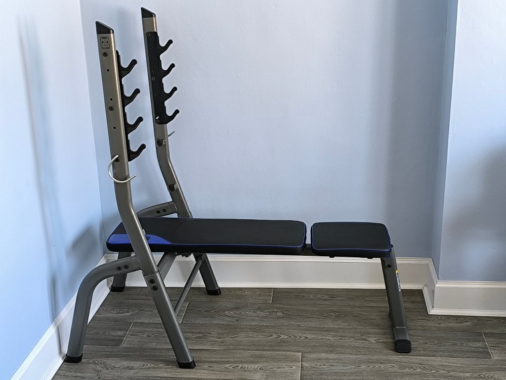 Domyos Bench 100 fitnessbank. In goede staat, Sport en Fitness, Ophalen, Gebruikt, Benen, Fitnessbank
