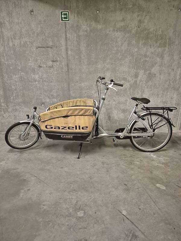 Top in orde bakfiets van Gazelle 300 € Oostmalle 0471.569974, Fietsen en Brommers, Ophalen, Zo goed als nieuw, 2 kinderen, Gazelle