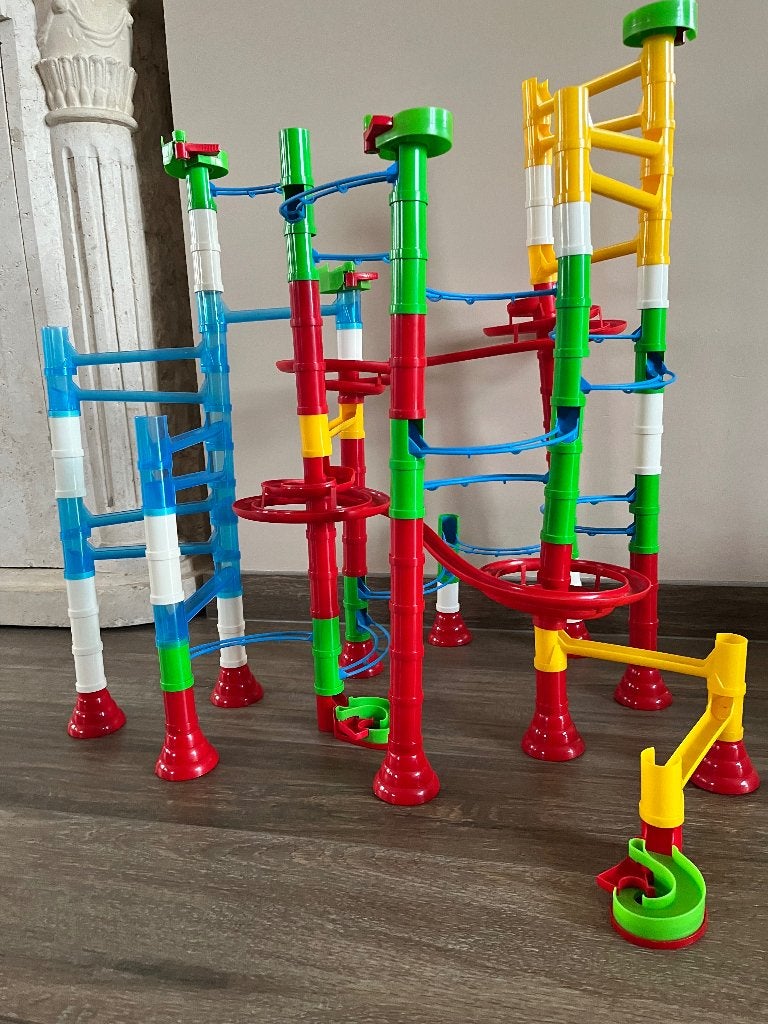 Knikkerbaan - marble run merk: quercetti migoga 6568, Kinderen en Baby's, Speelgoed | Educatief en Creatief, Zo goed als nieuw