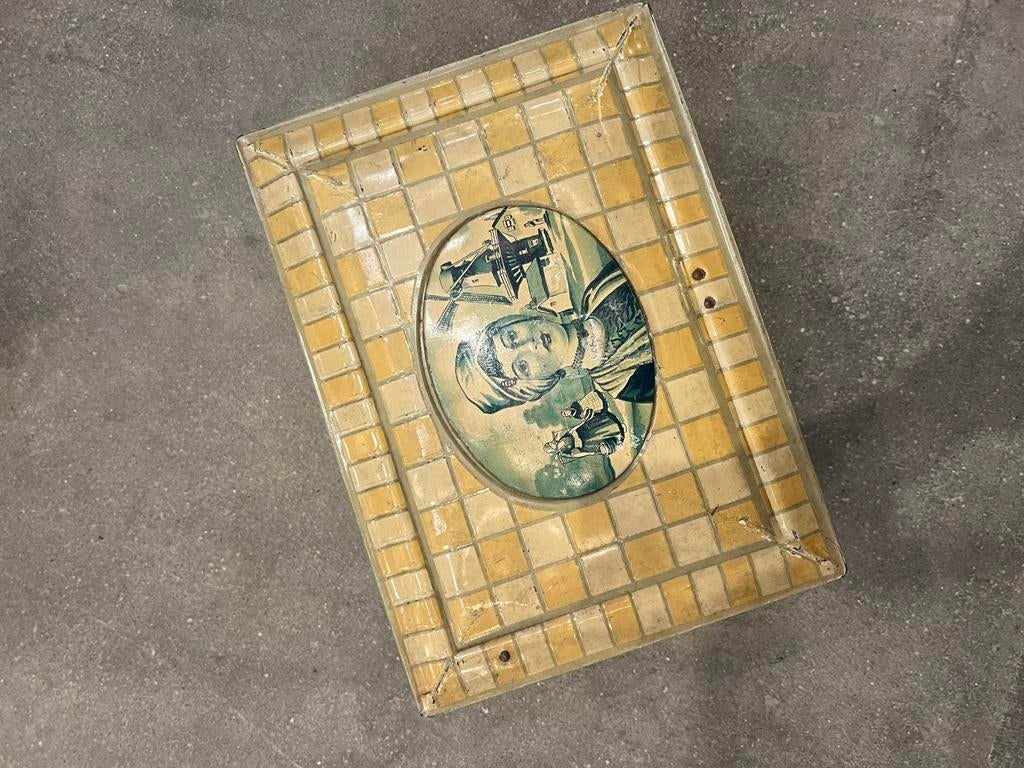 Blik / koekendoos / vintage, Antiek en Kunst, Ophalen