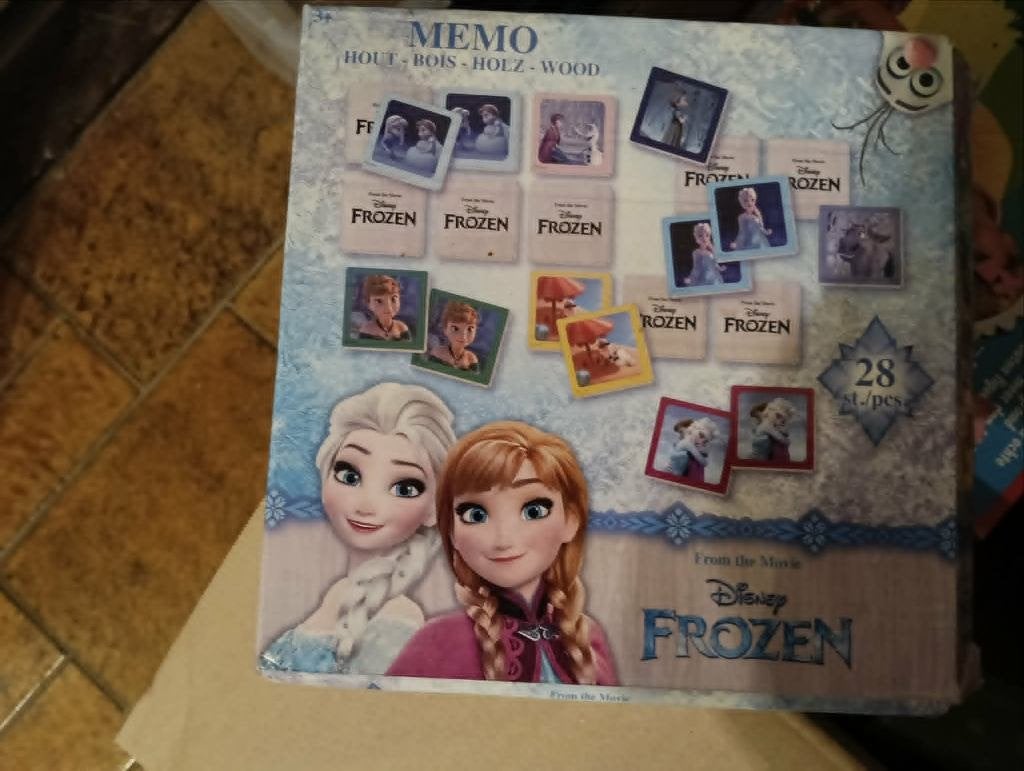 Memo spel frozen, Verzamelen, Ophalen