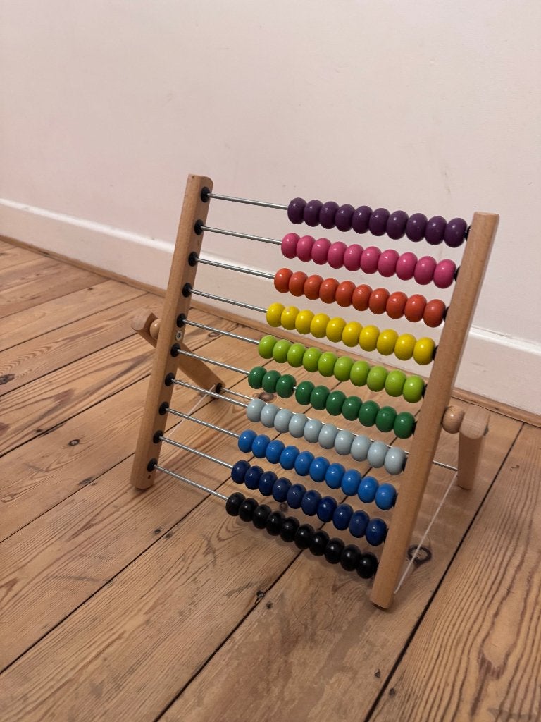 UNDERHÅLLA telraam, veelkleurig, Ophalen, Gebruikt, Overige typen