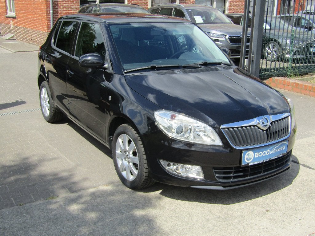 Skoda Fabia 1.2 benzine met slechts 95 000km, Auto's, Voorwielaandrijving, Stof, Zwart, Bedrijf