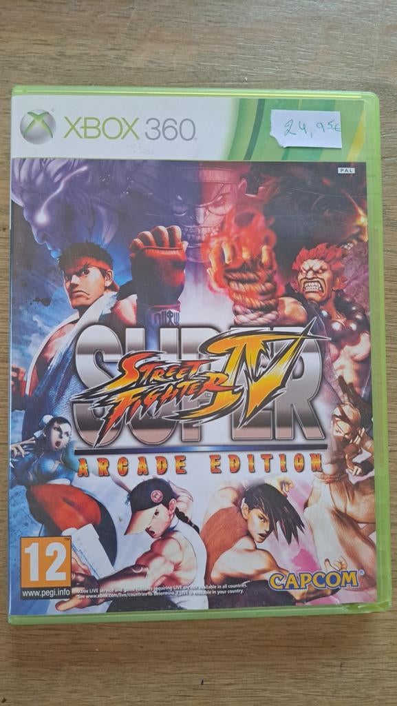 Xbox 360 Street Fighter 4 Super. Arcade Edetion!, Enlèvement