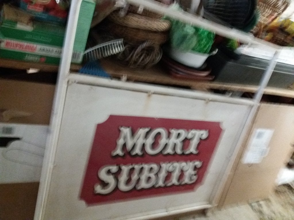 terrasschermen mort subite, Ophalen