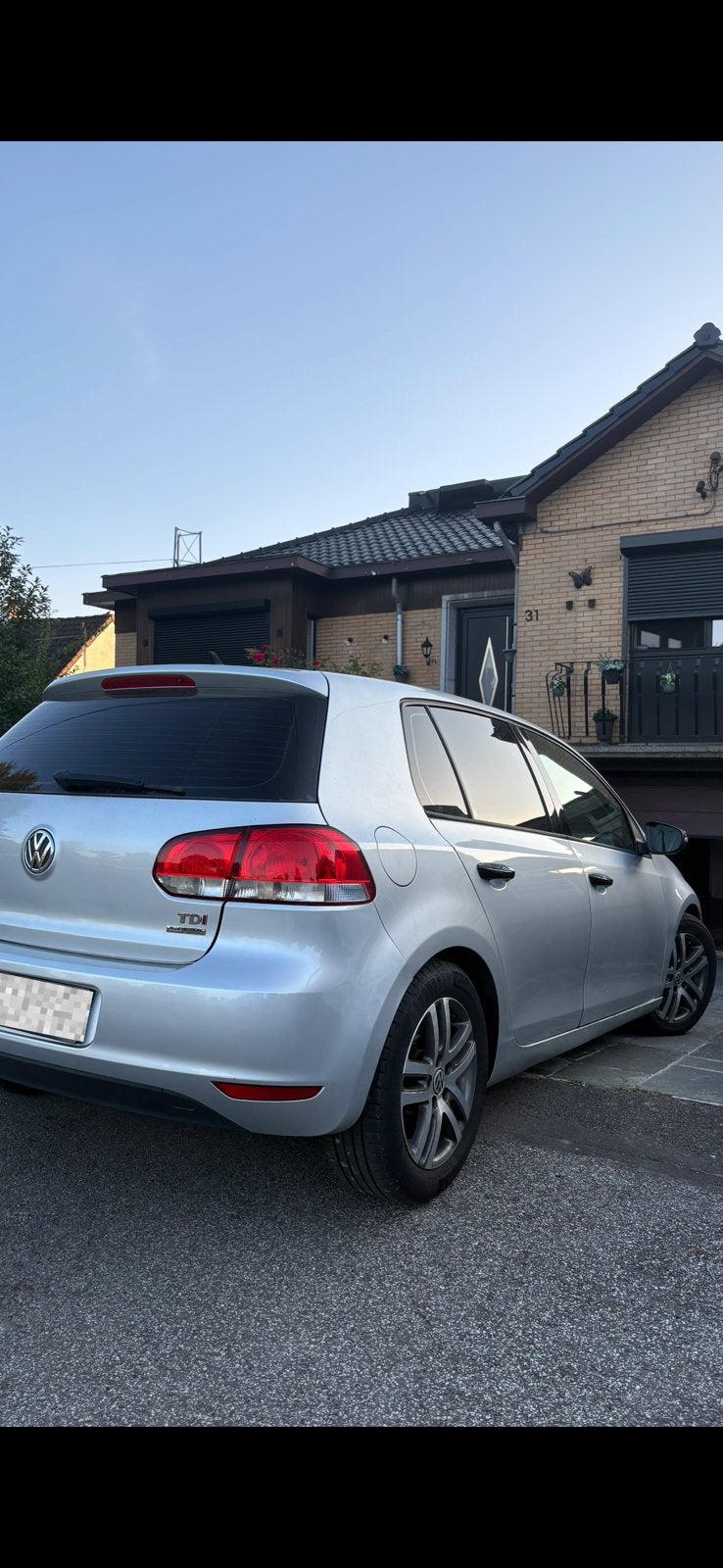 Perfecte staat golf 6, Autos, Boîte manuelle, Noir, 5 portes, Diesel