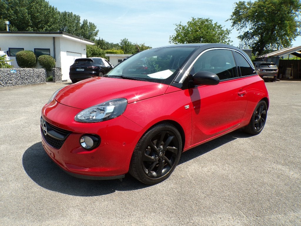 Opel Adam 1.2i GPS/Clima Digital/CT OK/Garanti/62.000km, Autos, Rouge, Euro 5, Entreprise, Boîte manuelle