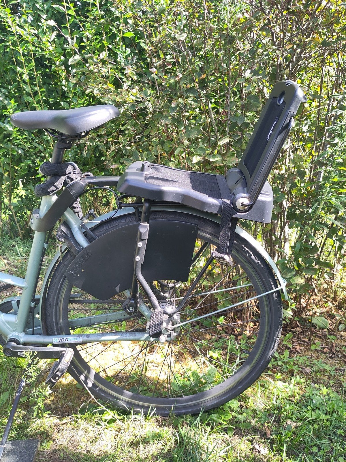 Bobike inklapbaar fietsstoeltje Junior Classic tot 35kg, Repose-pieds, 22 à 36 kg, Enlèvement, Utilisé