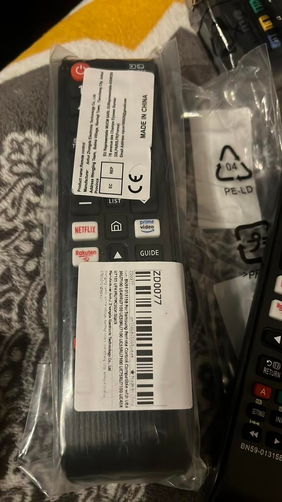 Télécommande pour tous les TV Samsung nouveau, Enlèvement, Comme neuf, TV