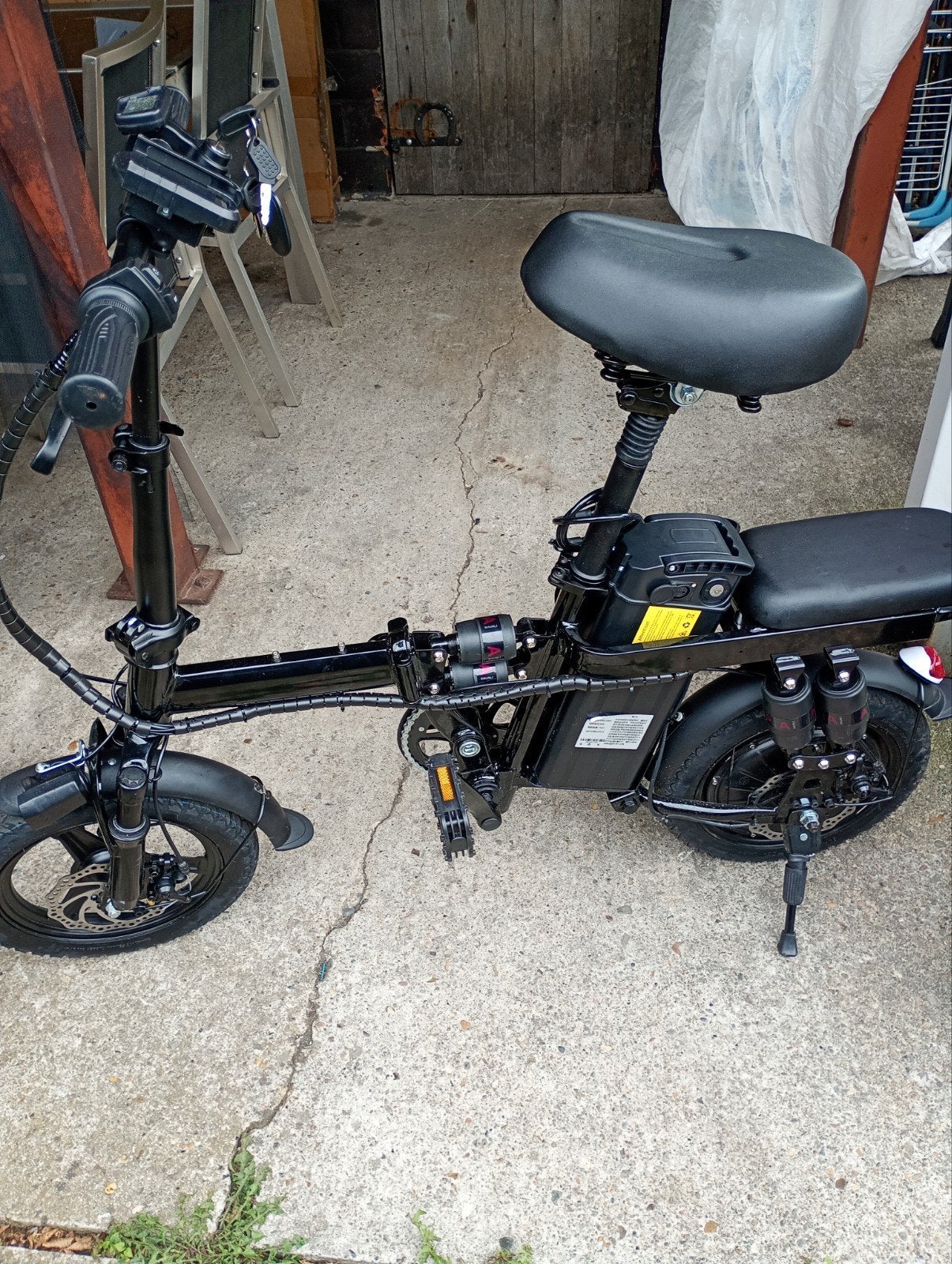 opvouwbare e-bike, Fietsen en Brommers, Overige merken, 14 tot 16 inch, Versnellingen, Nieuw