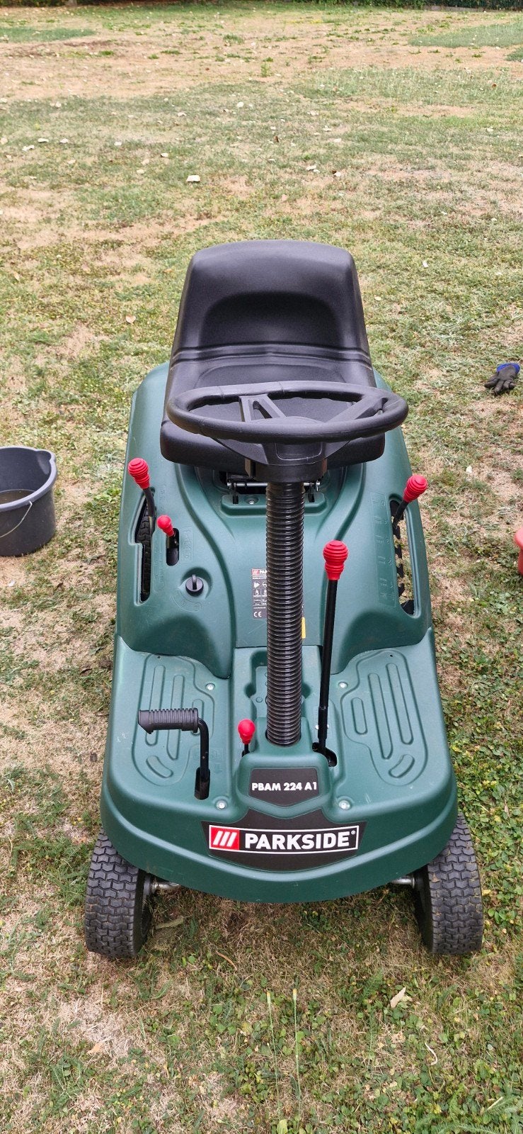 Parkside PBAM 224 A1 Zitmaaier – Compact & Krachtig, Ophalen, Gebruikt, Elektrische starter, Parkside