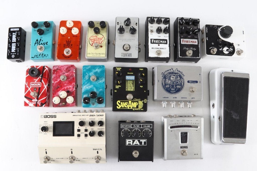 17 Gitaar Effectpedalen 320design BOSS Xotic Friedman, Muziek en Instrumenten, Effecten, Ophalen of Verzenden, Gebruikt