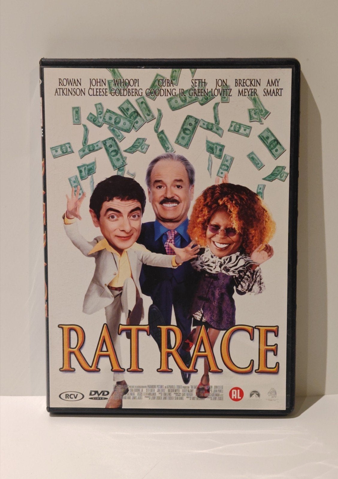Rat Race DVD - Komedie met Rowan Atkinson en Whoopi Goldberg, Engels, Engels, Ophalen of Verzenden, Zo goed als nieuw