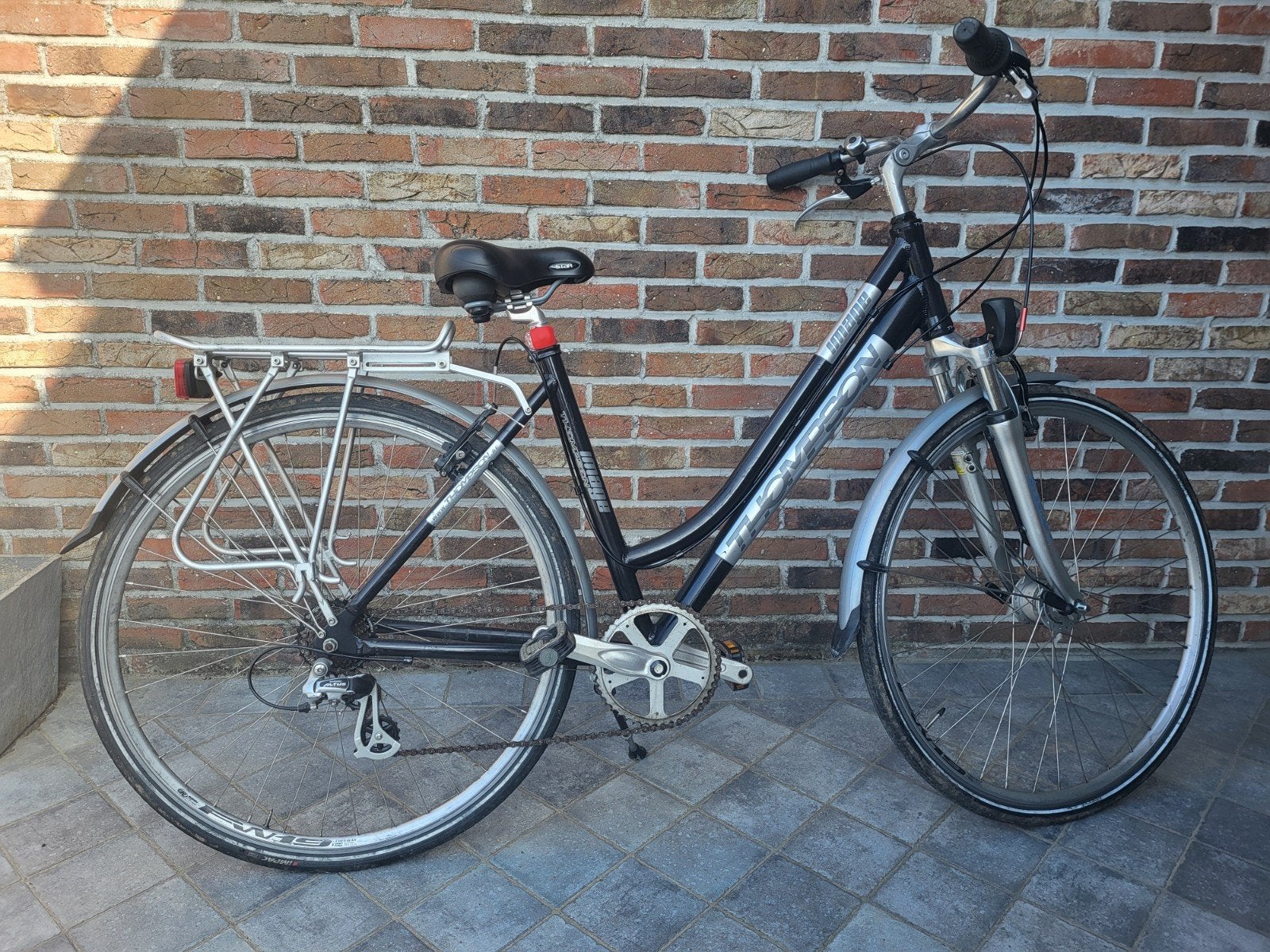 Damesfiets THOMPSON, Fietsen en Brommers, Ophalen, Gebruikt