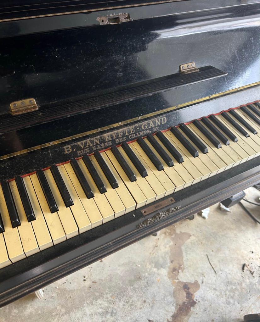 Oude klassieke piano( goed merk), Ophalen, Gebruikt, Zwart, Piano