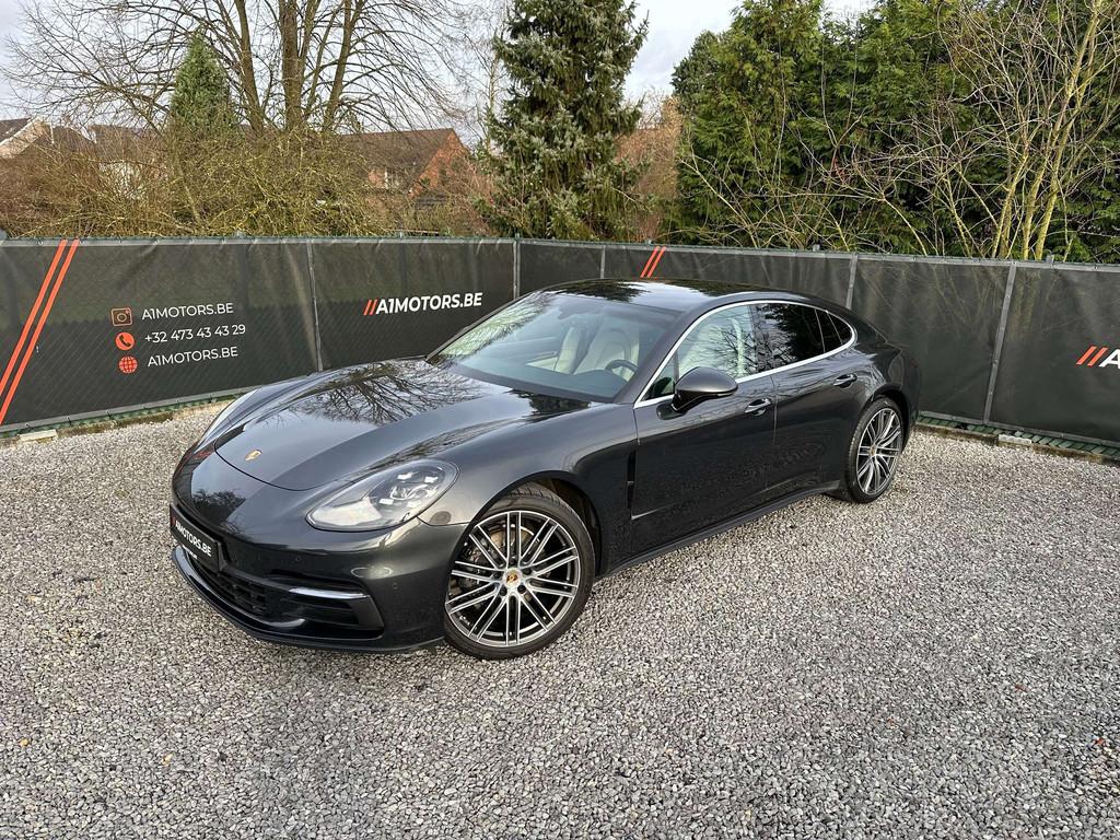 Porsche Panamera 3.0 V6 Turbo PDK | NAVI | CAMERA | 21" VELG, Autos, Porsche, Cuir, Argent ou Gris, Achat, Entreprise