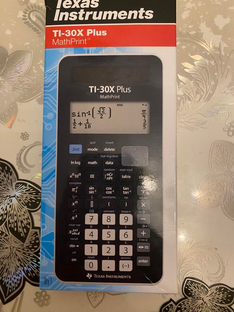 Calculatrice Texas Instruments TI-30X Plus — en parfait état, Divers, Calculatrices, Enlèvement, Comme neuf