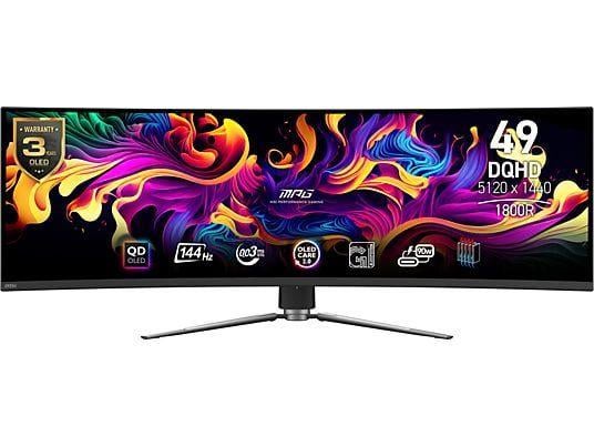 Ecran PC Gamer  MSI, HD, MSI, 101 t/m 150 Hz, Minder dan 1 ms