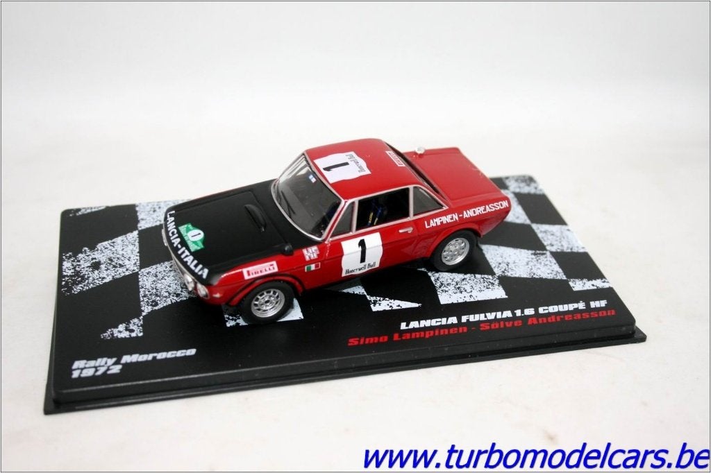 Lancia Fulvia 1.6 Coupé HF rally 1/43 DeAgostini, Ophalen of Verzenden, Nieuw, Auto, Overige merken