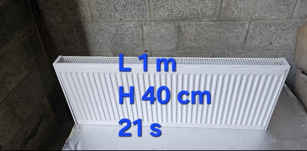 Radiateur horizontal, Ophalen, Radiator