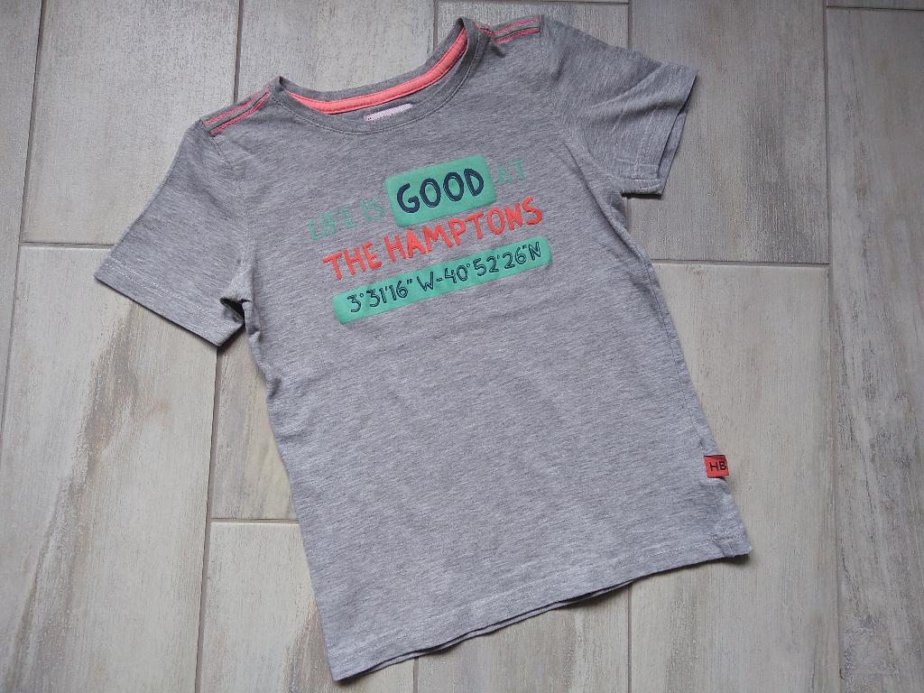 ★ M104 - T-Shirt Hampton Bays, Kinderen en Baby's, Kinderkleding | Maat 104, Gebruikt, Hampton Bays, Ophalen of Verzenden, Shirt of Longsleeve