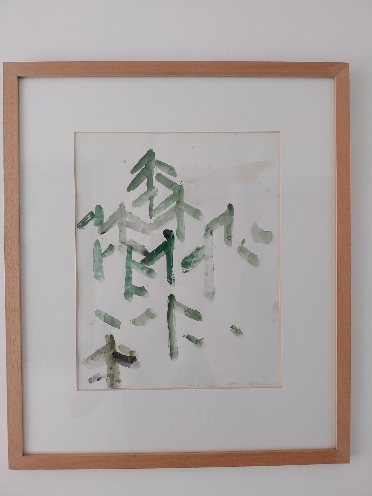 Aquarel van Tom Jooris, Ophalen