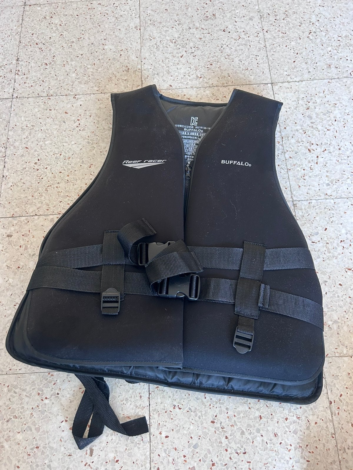 reddingsvest-75-90kg-XL, Watersport en Boten, Ophalen of Verzenden, Zo goed als nieuw