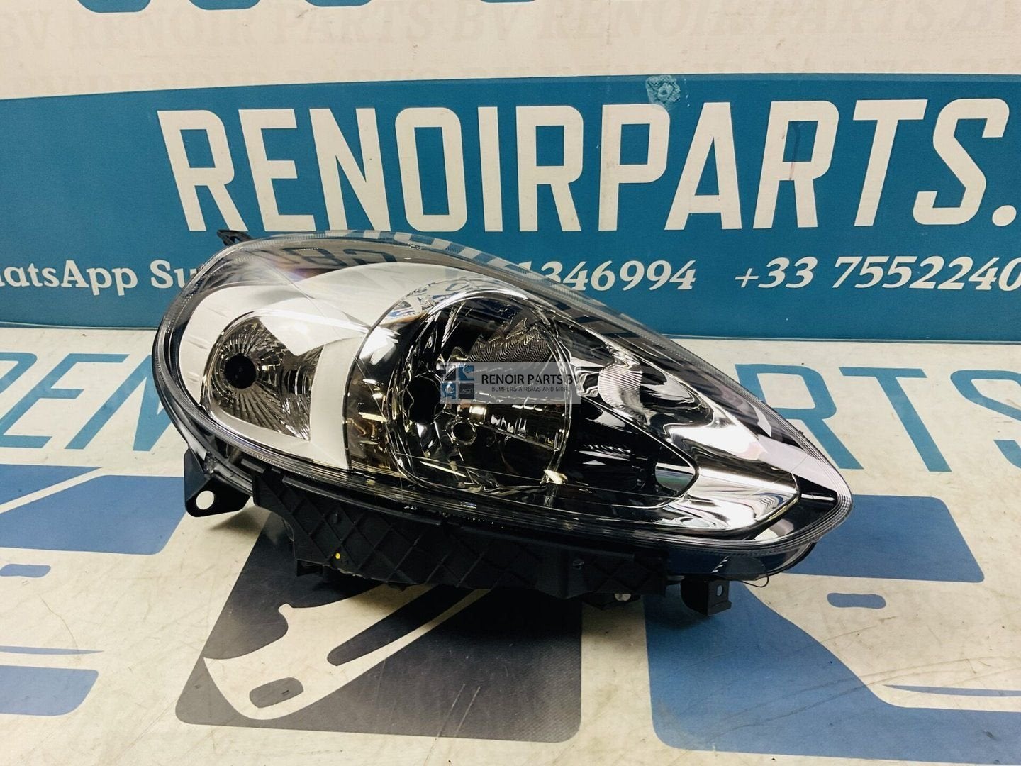 Koplamp Fiat Punto Halogeen 519371490 Rechts 2-A3-8417, -, Utilisé, -, Enlèvement ou Envoi