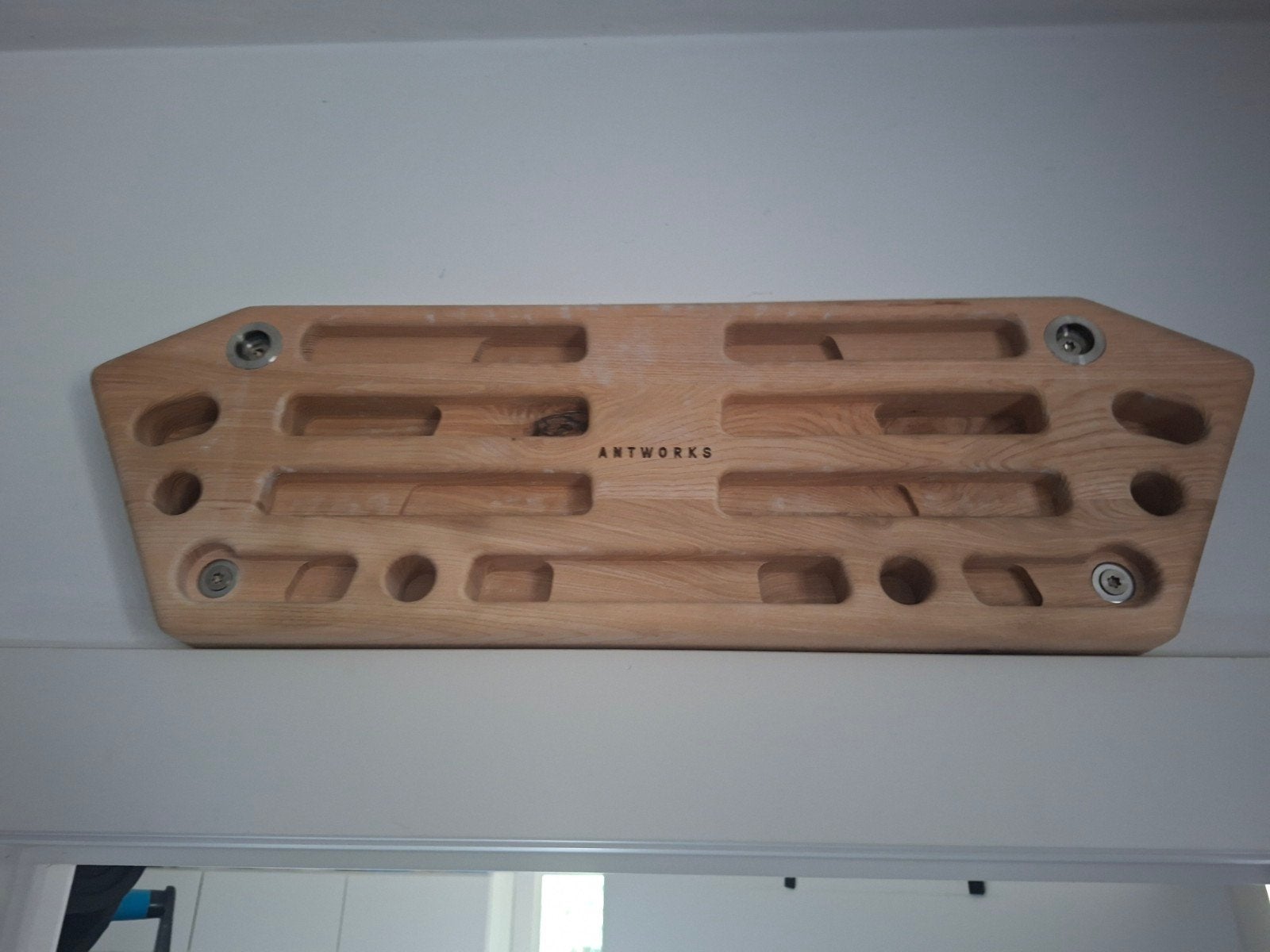 Antworks hangboard + pullup bar + extra opzetstuk / nieuwsta, Sports & Fitness, Enlèvement ou Envoi, Comme neuf, Accessoire d'escalade