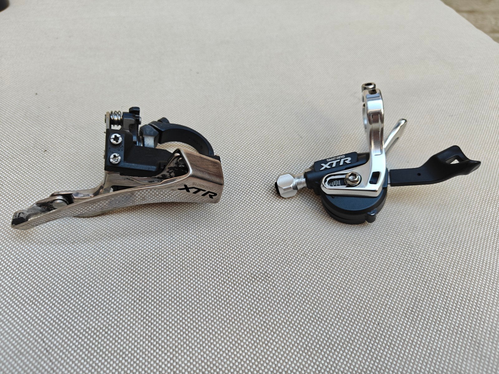 Shimano XTR linker shifters 3 speed, Vélos & Vélomoteurs, Vélos Pièces, Enlèvement ou Envoi