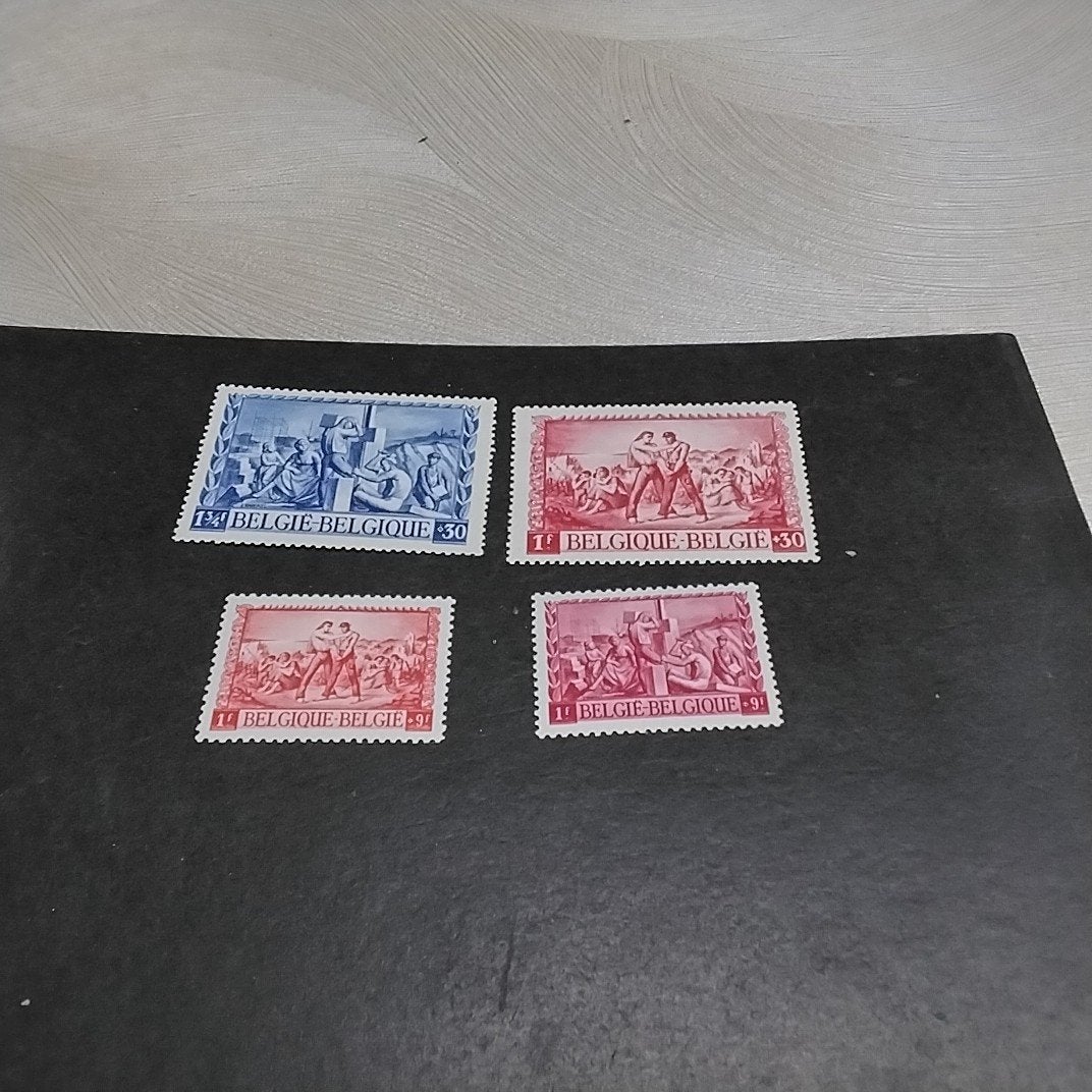 BELGIQUE 697/700 menthe avec cote 3,95€, Enlèvement ou Envoi, Neuf