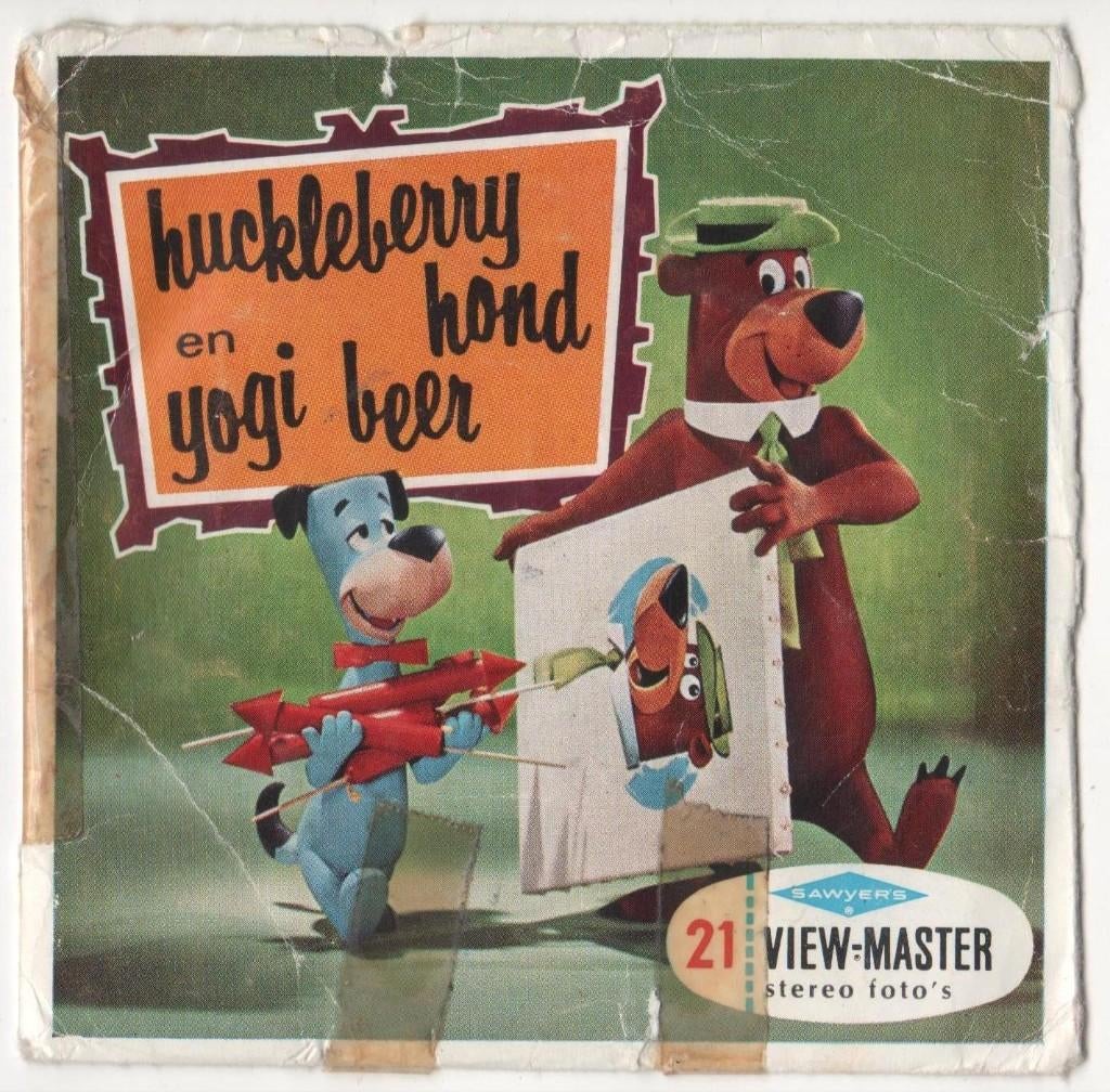 View-master Huckleberry Hond en Yogi BeerB 512 NL, Antiek en Kunst, Ophalen of Verzenden