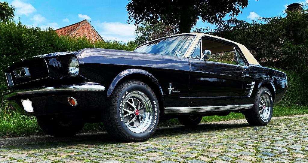 Mustang 66 - gekeurd - rijdt perfect!, Ophalen