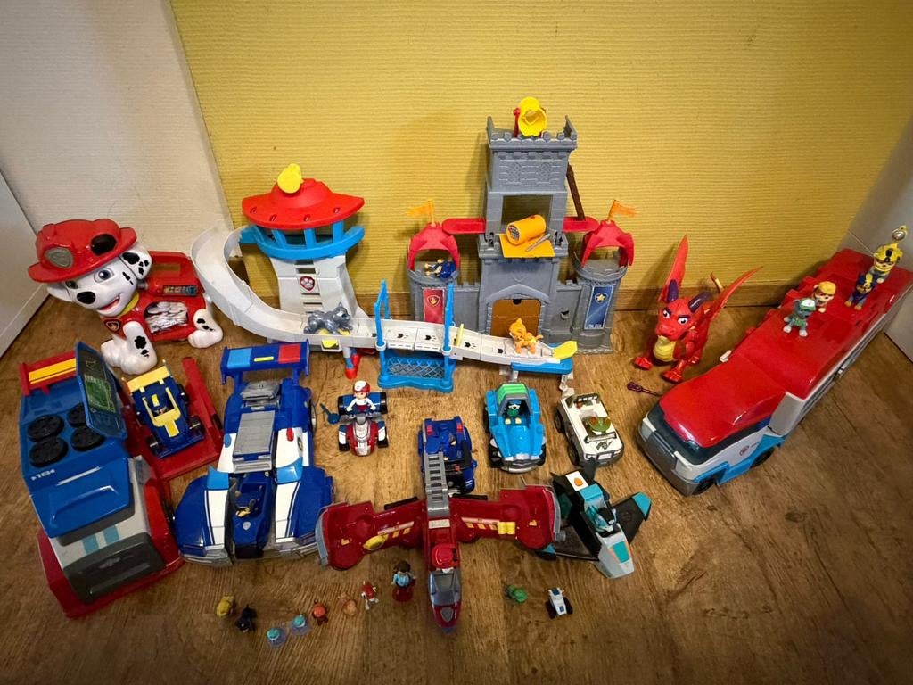 Paw Patrol speelgoed alles samen of apart, Ophalen