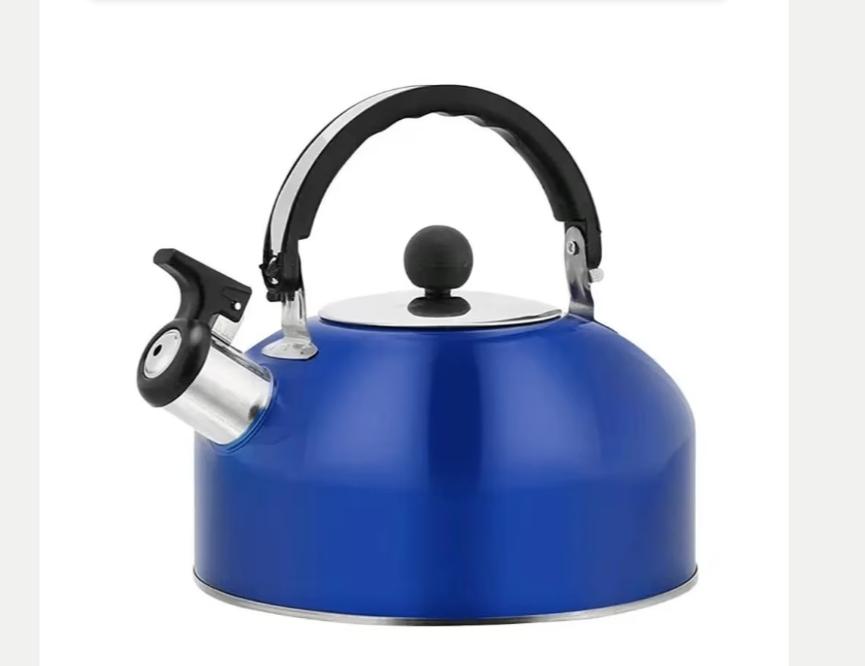 RVS Camping Waterkoker / Fluitketel (3 Liter), Ophalen of Verzenden, Nieuw