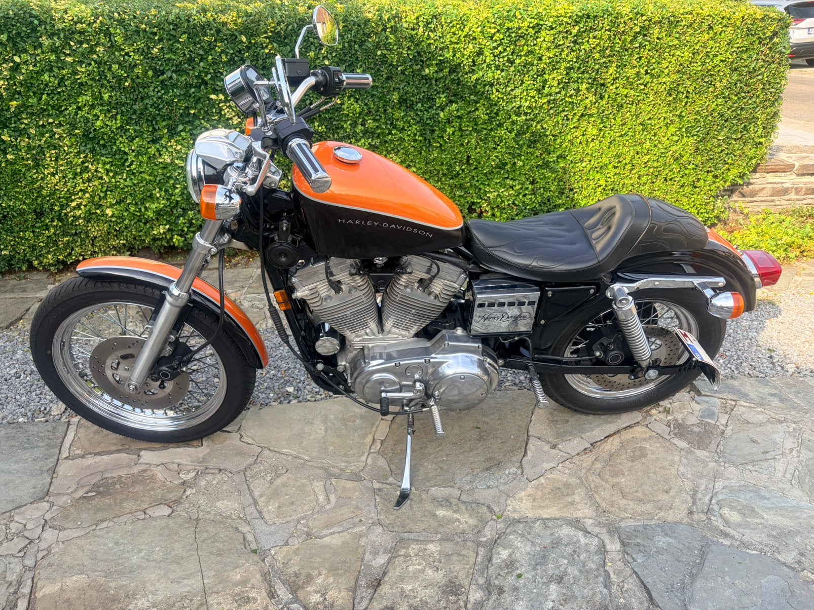 Harley Davidson, Motoren, Occasion, 883 cc, Particulier, Handgeschakeld