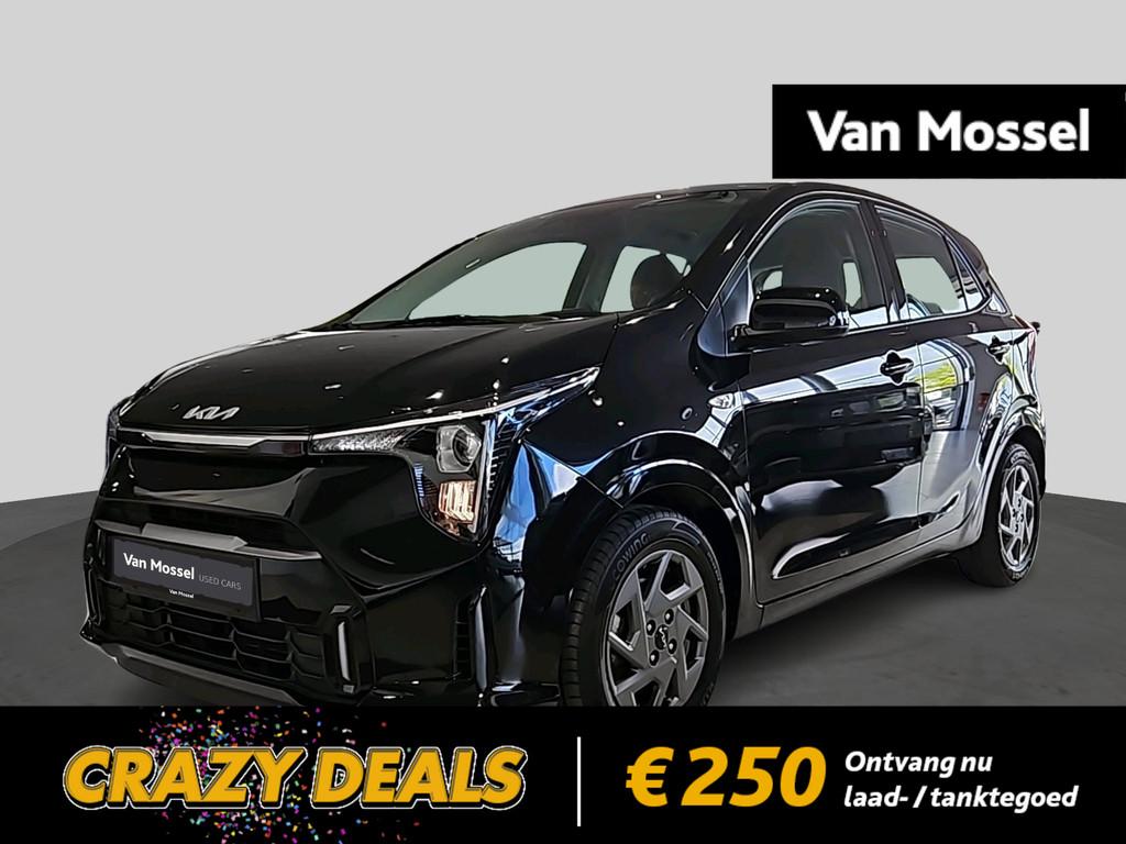 Kia Picanto 1.0 MPI 67 Pulse AMT, Auto's, 4 zetels, Stof, Gebruikt, Zwart