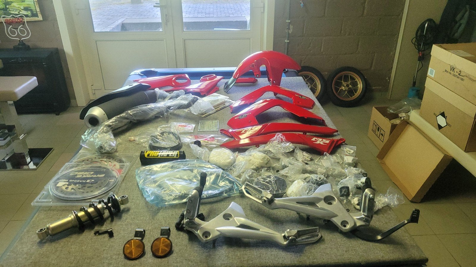 Stukken honda msx grom als nieuw, Motos, Enlèvement, Neuf