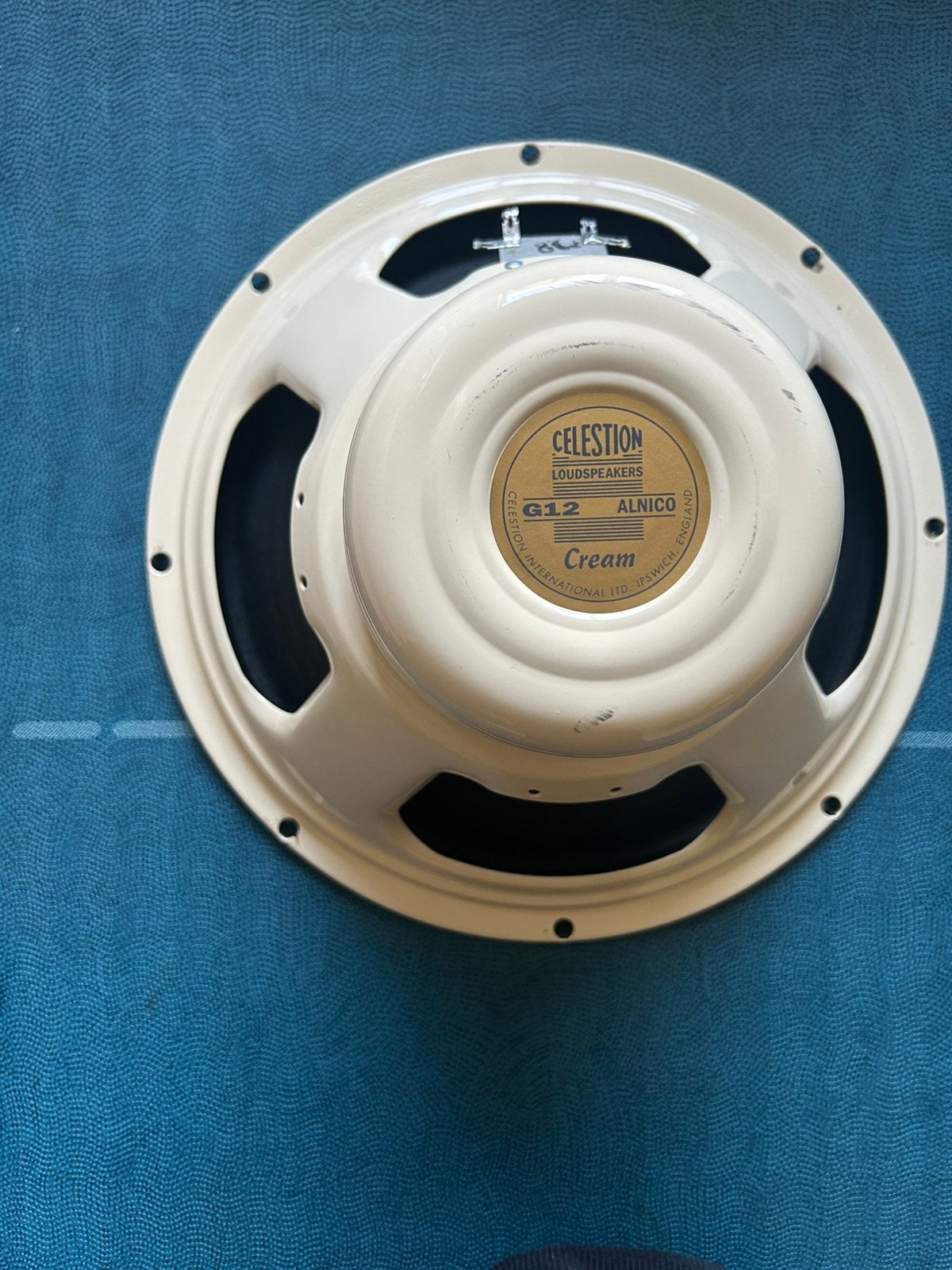 Crème Celestion G12 Alnico 90W — 12", Musique & Instruments, Enlèvement, Comme neuf