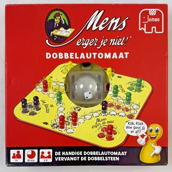 Jumbo Mens Erger Je Niet Pop-O-Matic Dobbelautomaat bordspel, Verzenden, Zo goed als nieuw, Jumbo
