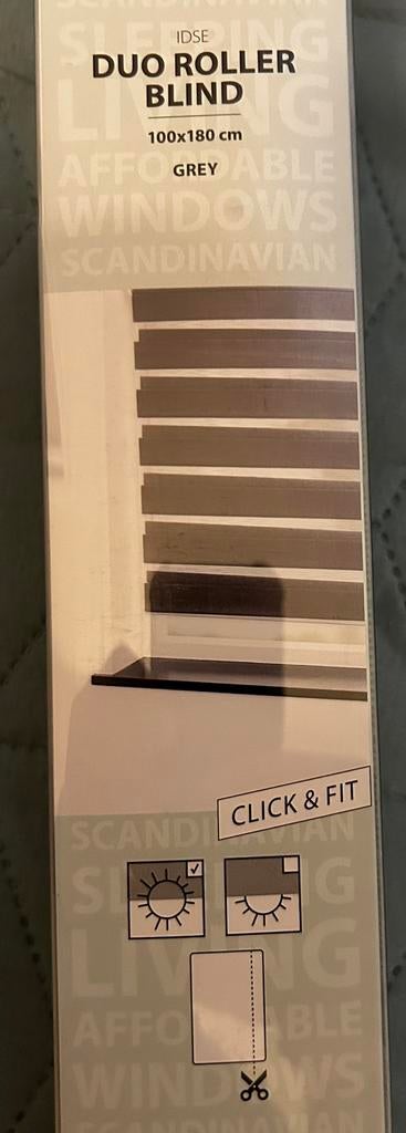 Volet roulant, Neuf, Gris, 50 à 100 cm, Rolgordijn