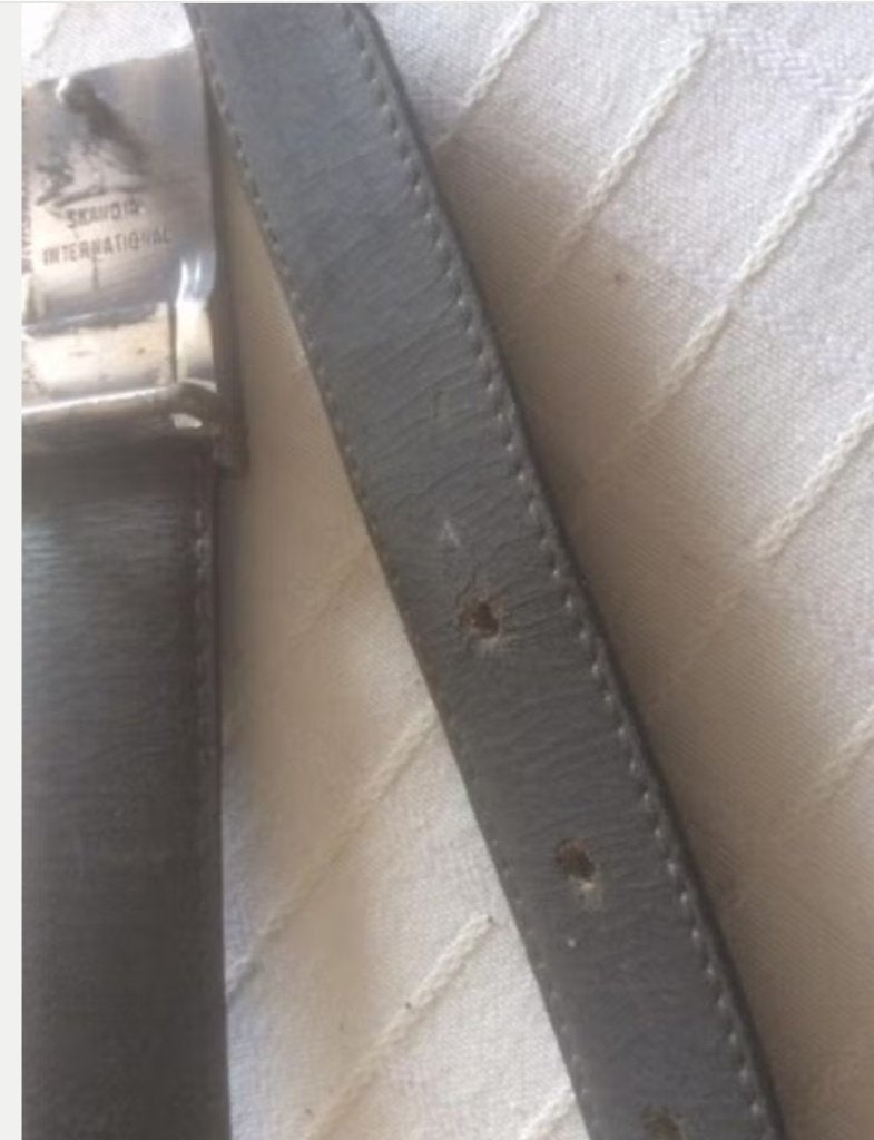 riem vintage, Kleding | Dames, Riemen en Ceinturen, Ophalen of Verzenden, Zo goed als nieuw, 80 tot 90 cm, Minder dan 3 cm