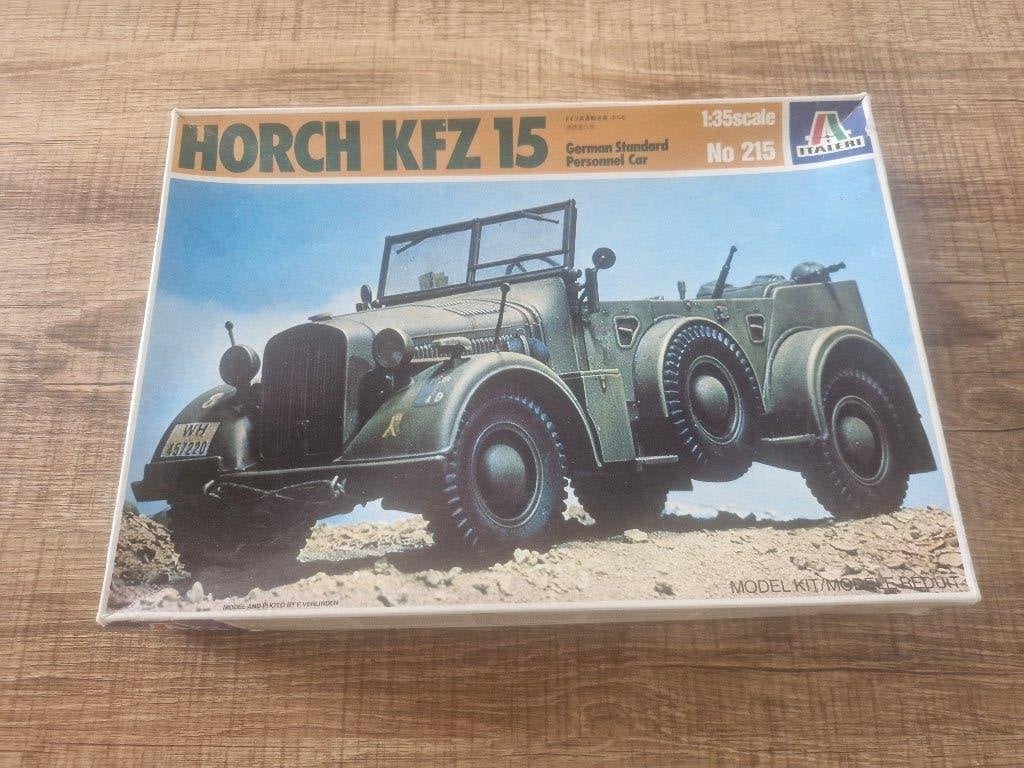 Italeri 1/35 Horch Kfz.15, 1:32 tot 1:50, Ophalen of Verzenden, Zo goed als nieuw, Italeri
