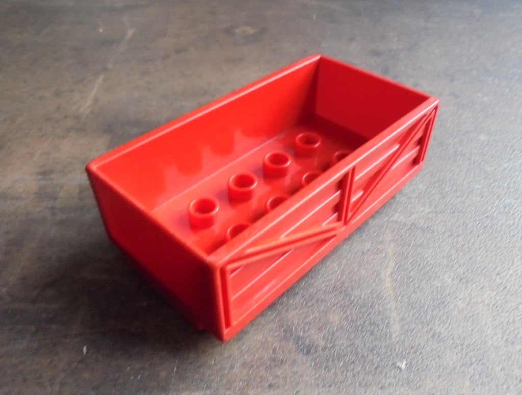 Lego Duplo Train Wagon (zie foto's) 2, Enlèvement ou Envoi, Utilisé, Briques en vrac, Duplo