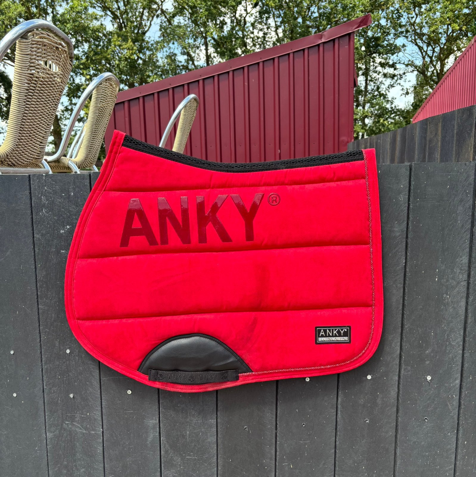 Anky zadeldekje, Dieren en Toebehoren, Ophalen of Verzenden, Zo goed als nieuw, Zadeldekje, Anky